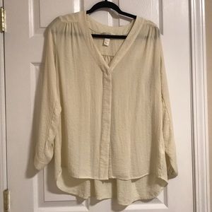 Creme H&M tunic